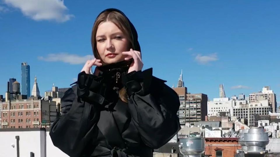 Fußfessel und Mode-Shooting