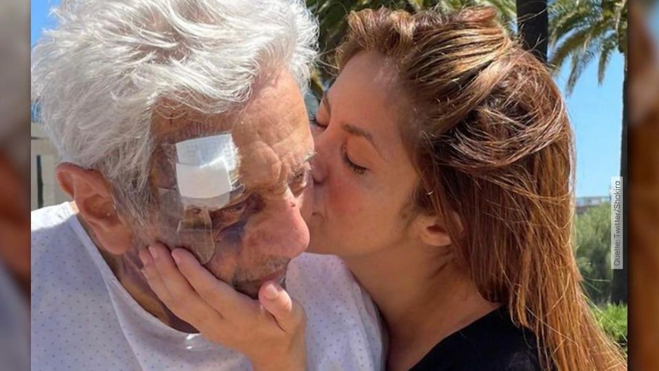 Shakira besucht Papa im Krankenhaus