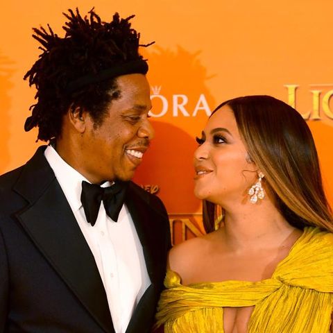 Jay-Z und Beyoncé  bei der Europa-Premiere von "König der Löwen" in London