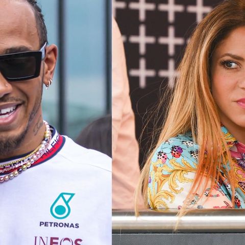Liebes-Gerüchte verdichten sich: Nur aus Freundschaft? Shakira unterstützt Lewis Hamilton bei Formel-1-Rennen