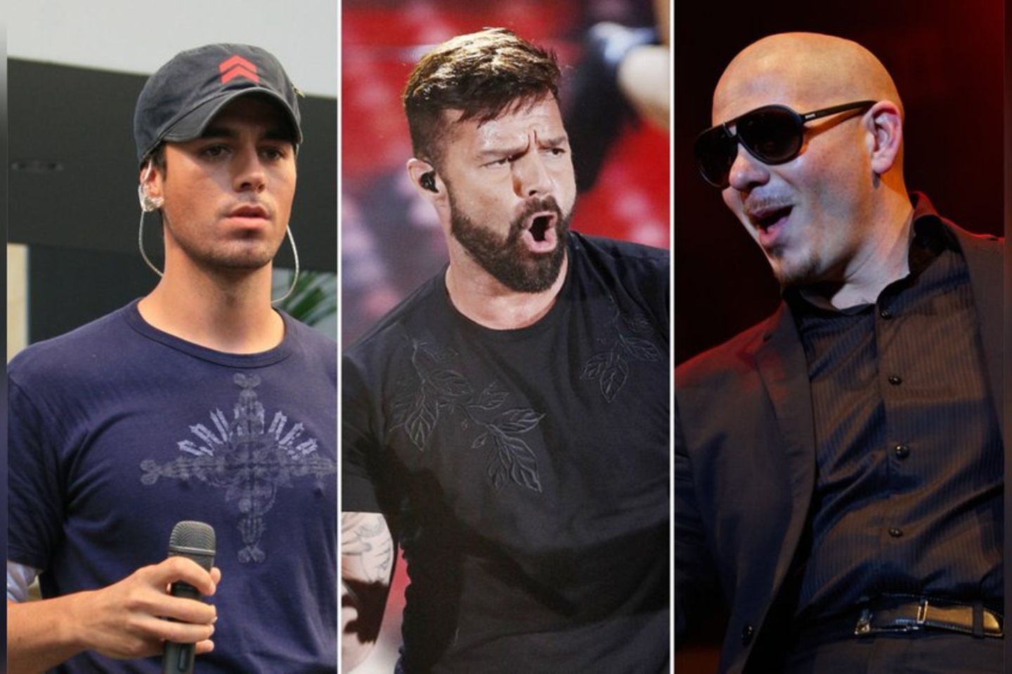 Enrique Iglesias, Ricky Martin und Pitbull gehen als Trio auf Tour