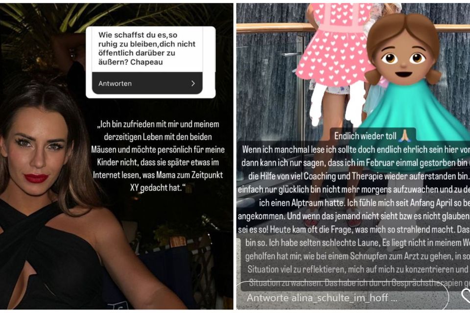 Alina Schulte im Hoff macht Instagram-Q&A