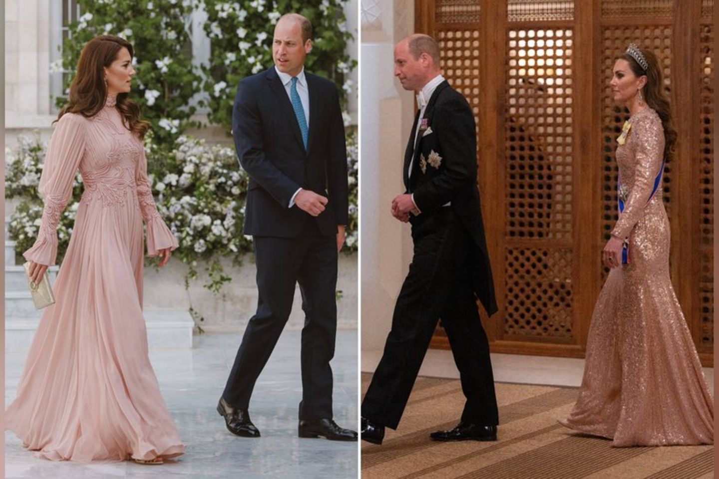 Kate und William: Glamouröser Auftritt bei der Hochzeit in Jordanien