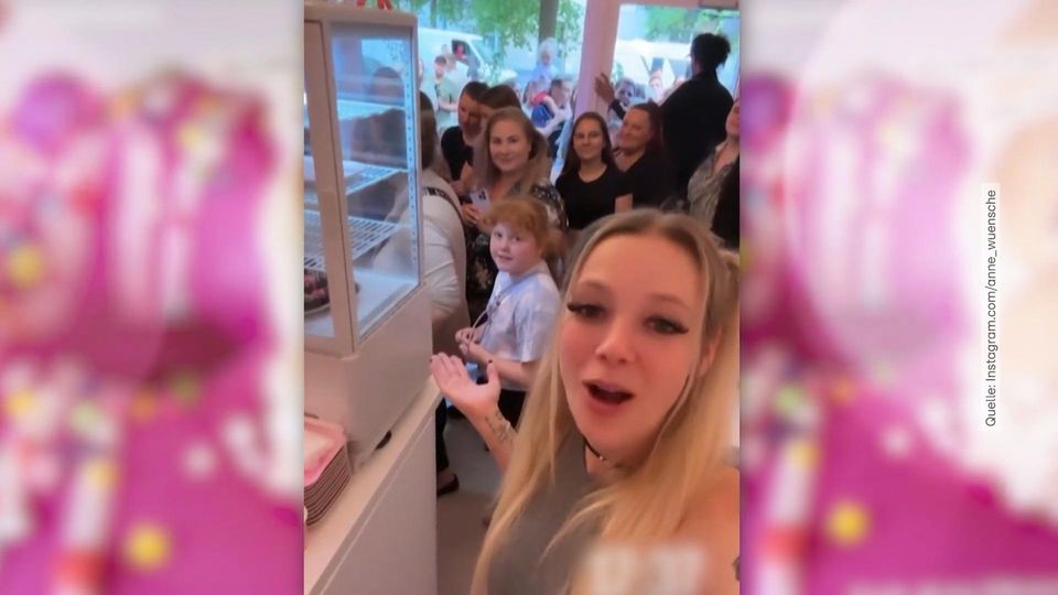 Influencerin wurde quasi überrannt!