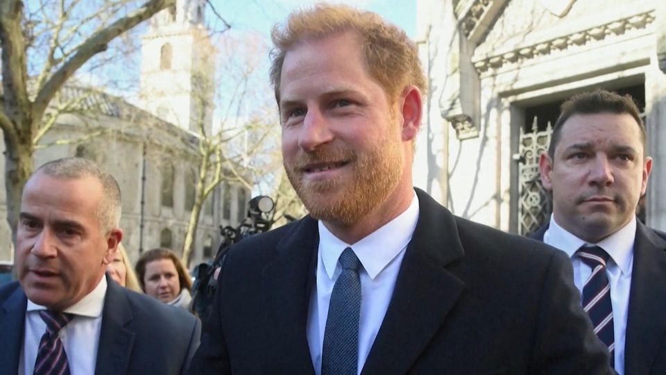 Prinz Harry wird in Londoner Gericht erwartet