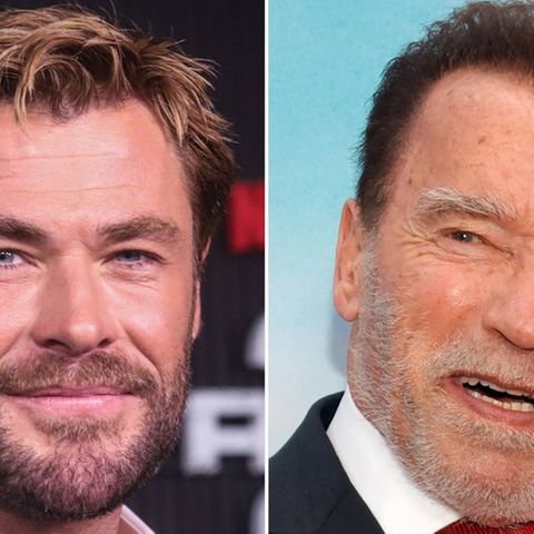 Arnold Schwarzenegger lobt Chris Hemsworths Muskelberge