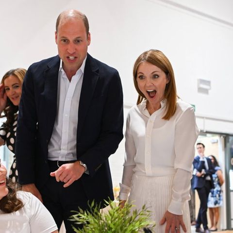 Prinz William macht gemeinsame Sache mit Spice Girl Geri Horner