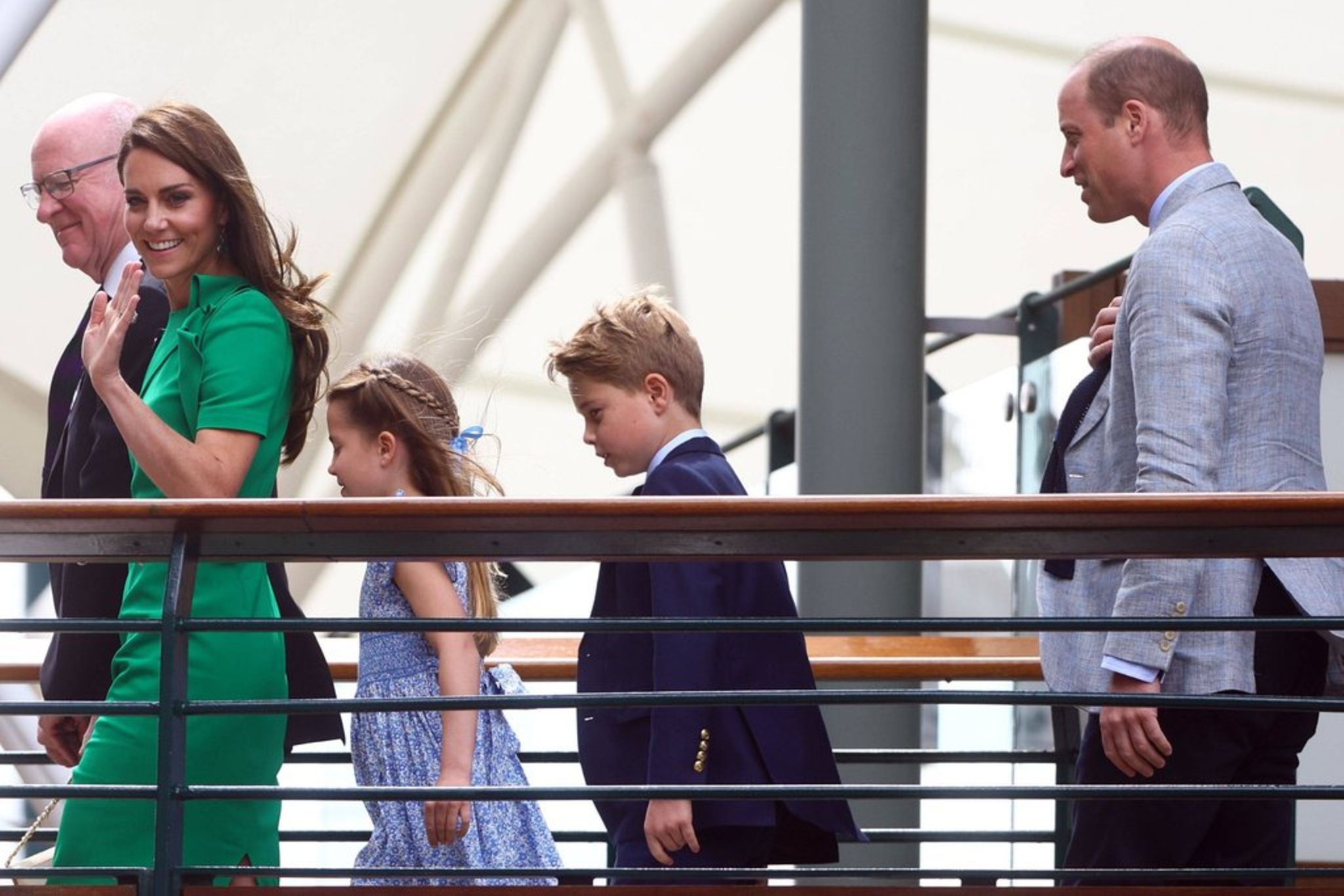 Prinz William und Prinzessin Kate Familientreffen beim Wimbledon-Finale