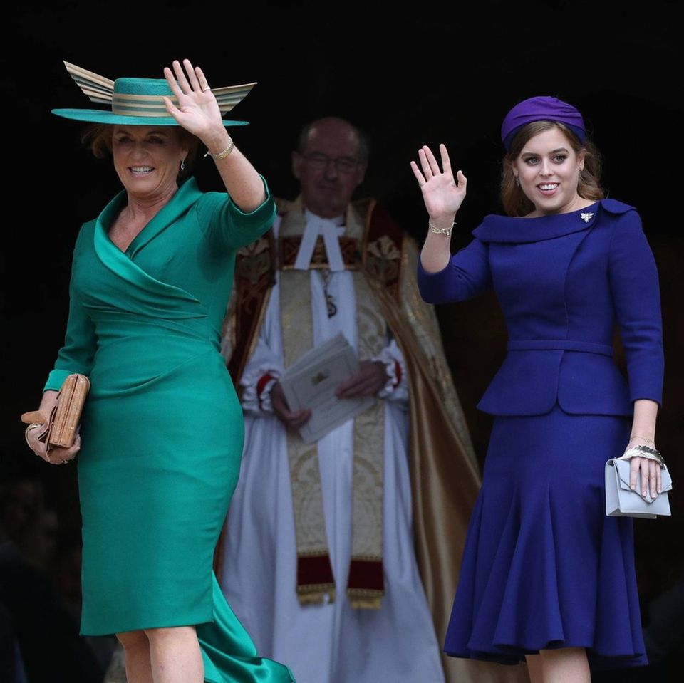 Sarah Ferguson (l.) richtet auf Instagram rührende Zeilen an ihre Tochter Beatrice.