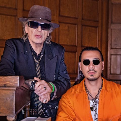 Udo Lindenberg (l.) und Apache 207 haben einen Allzeitrekord geknackt.