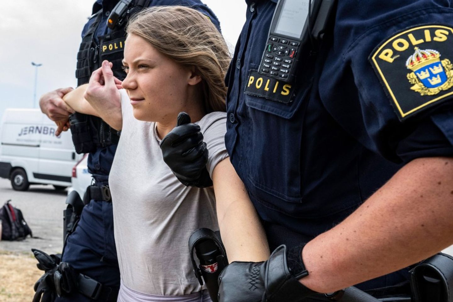 Greta Thunberg wurde wegen Widerstands gegen die Staatsgewalt verurteilt.