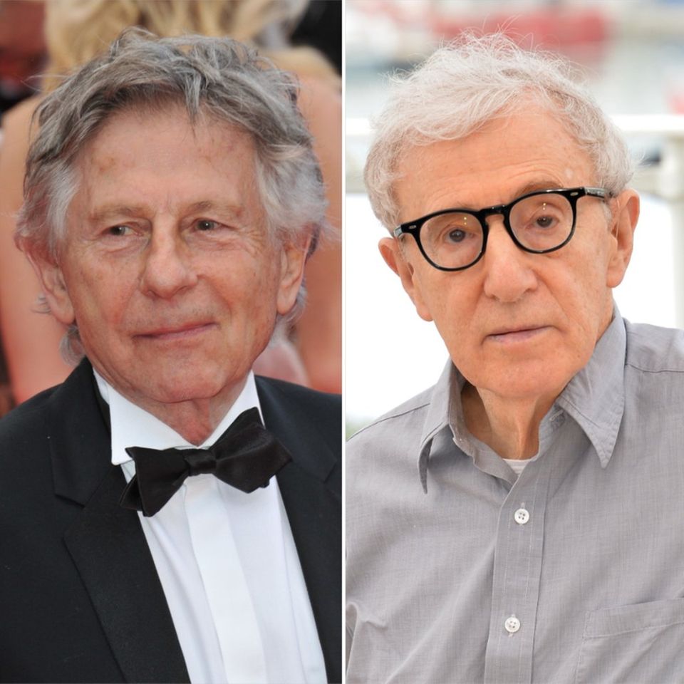 Einladung nach Venedig trotz Skandalen: Roman Polanski (l.) und Woody Allen.
