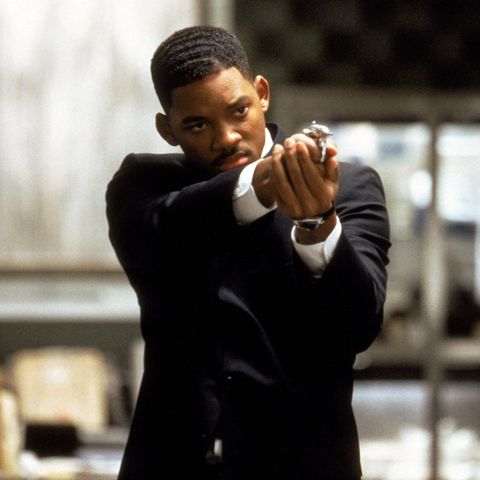 Will Smith in "Men in Black".