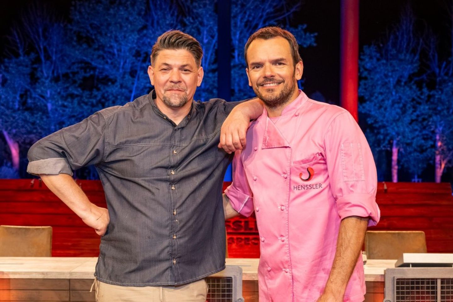 "Grill den Henssler Sommer-Special": Tim Mälzer (l.) und Steffen Henssler.