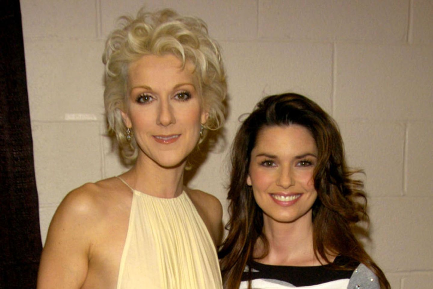 Céline Dion und Shania Twain im Jahr 2003