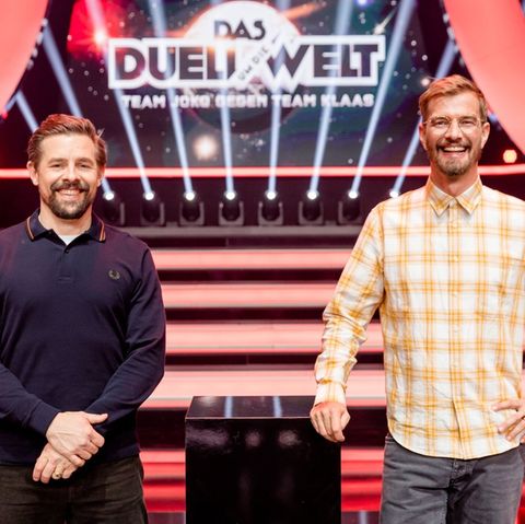 Klaas Heufer-Umlauf (l.) und Joko Winterscheidt in "Das Duell um die Welt".