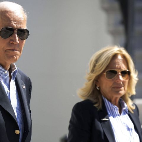 Joe und Jill Biden in Florida.