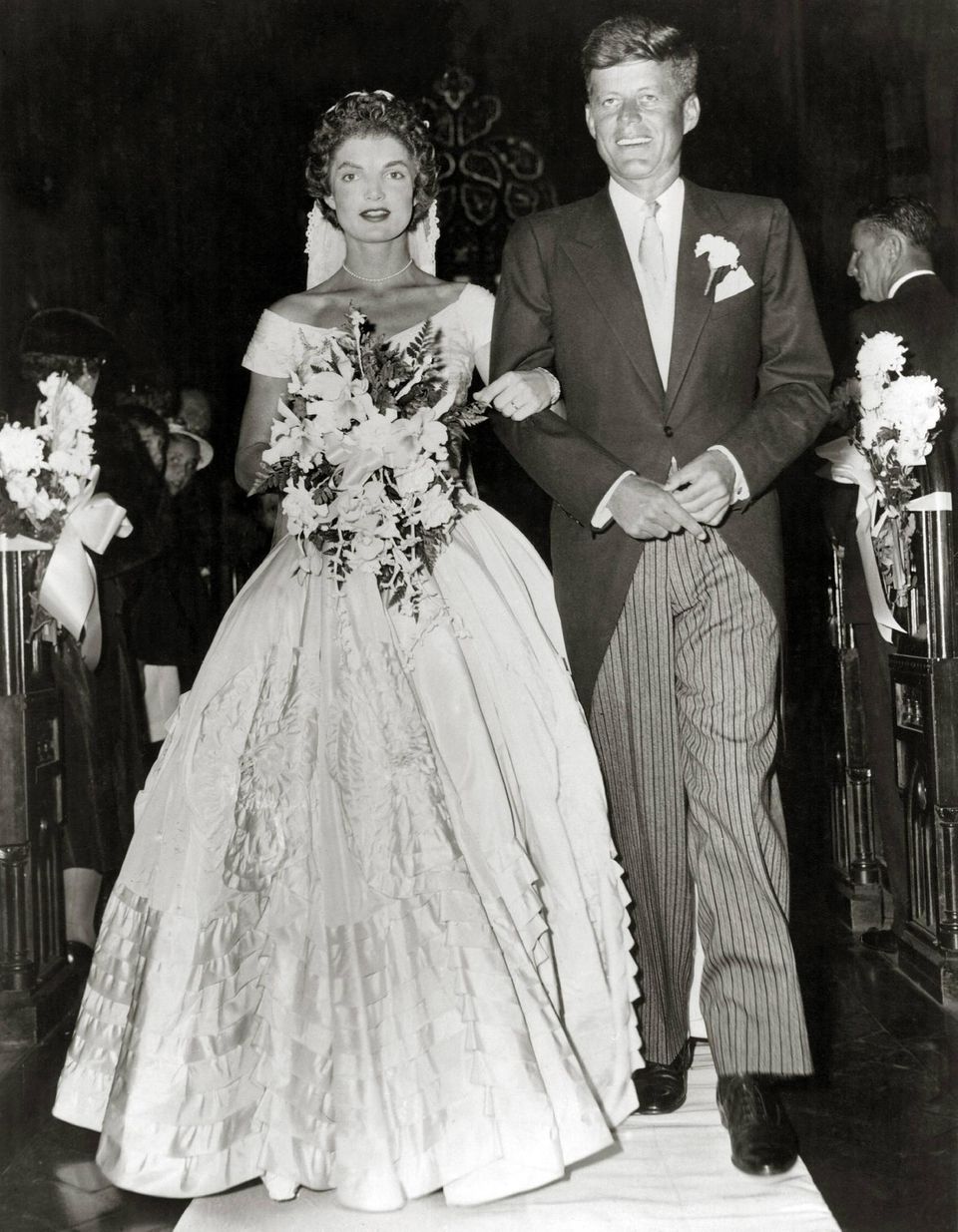 JFK-Hochzeit vor 70 Jahren: Das Drama um Jackies Brautkleid