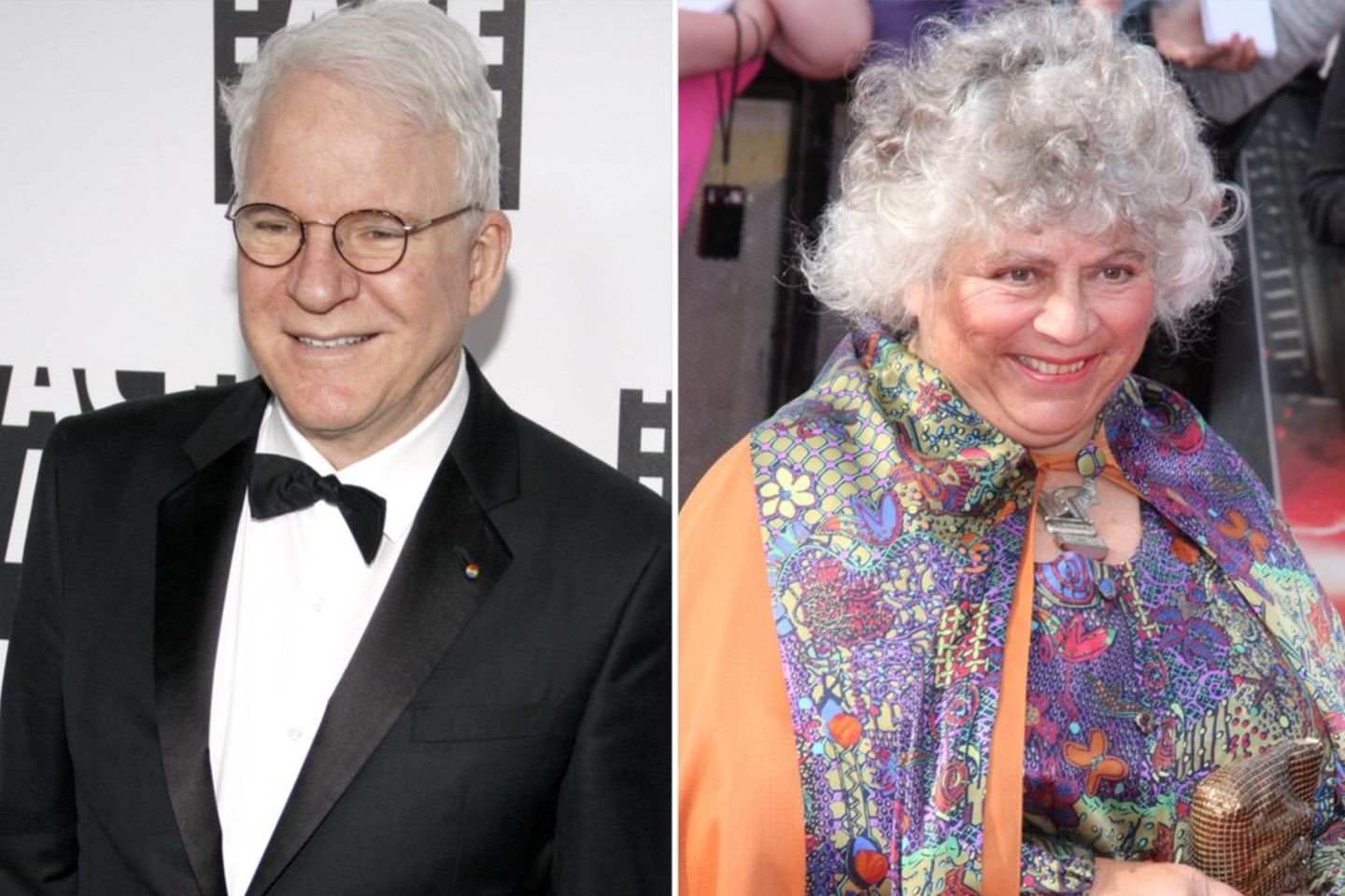 Steve Martin und Miriam Margolyes haben unterschiedliche Erinnerungen.