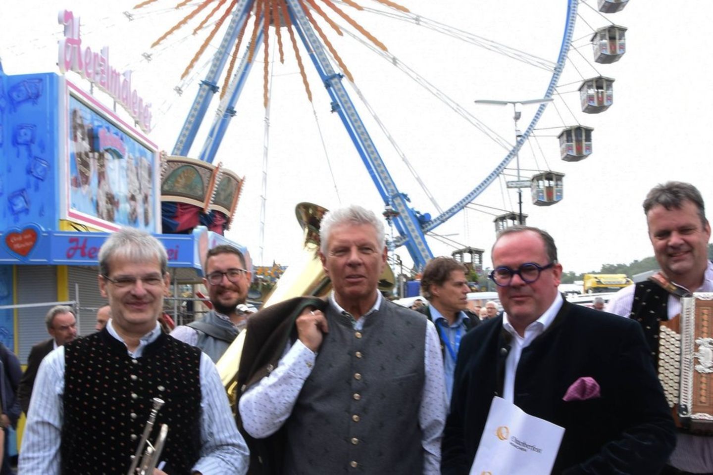 Oberbürgermeister Dieter Reiter auf dem diesjährigen Oktoberfest in München.