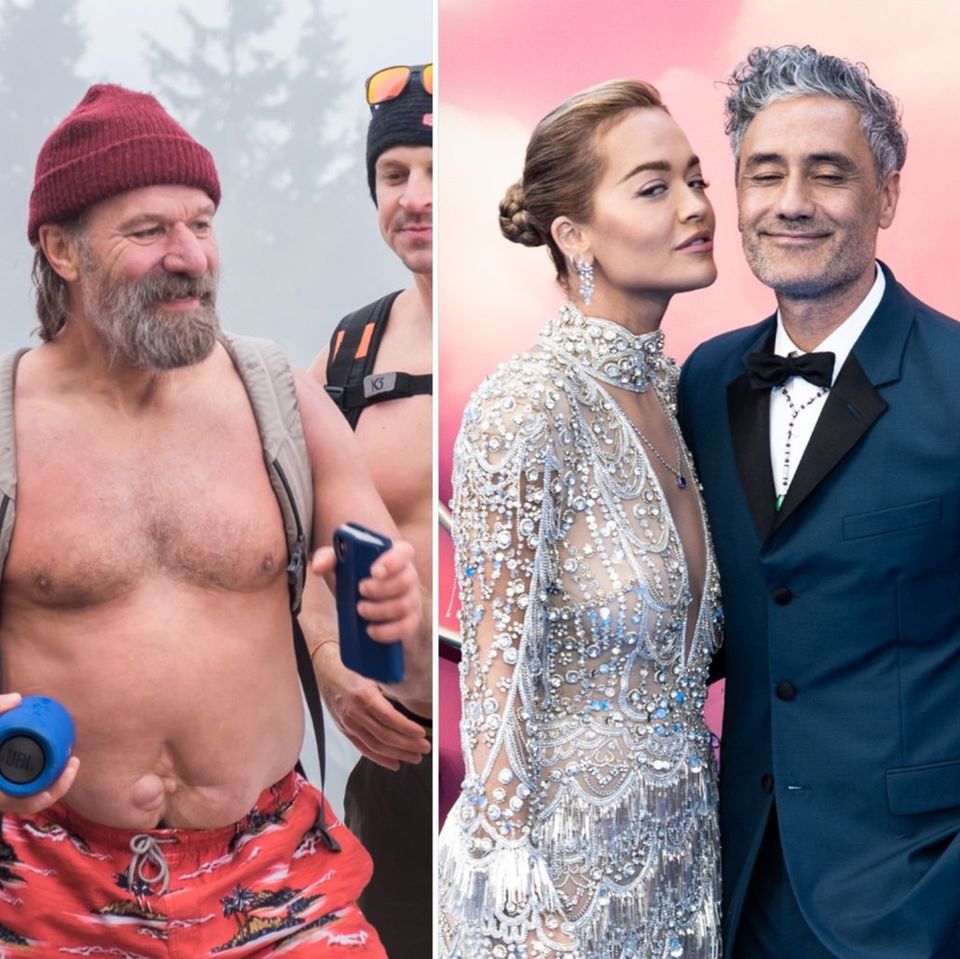 Rita Ora und ihr Ehemann Taika Waititi sind Fans von "The Iceman" Wim Hof.