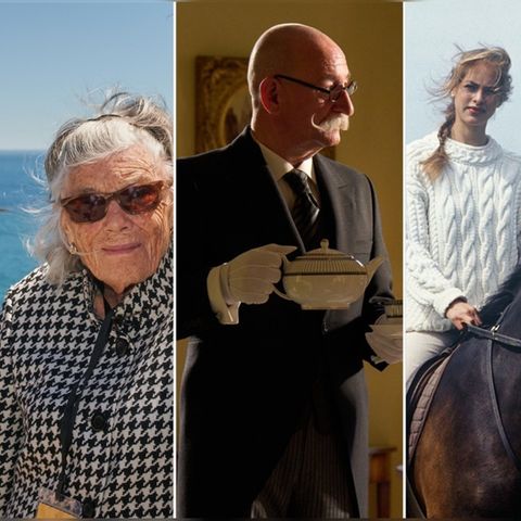 Rosamunde Pilcher (l.) schrieb die Romanvorlagen für die erfolgreiche ZDF-Filmreihe, in deren erster Ausgabe Sophie von Kessel