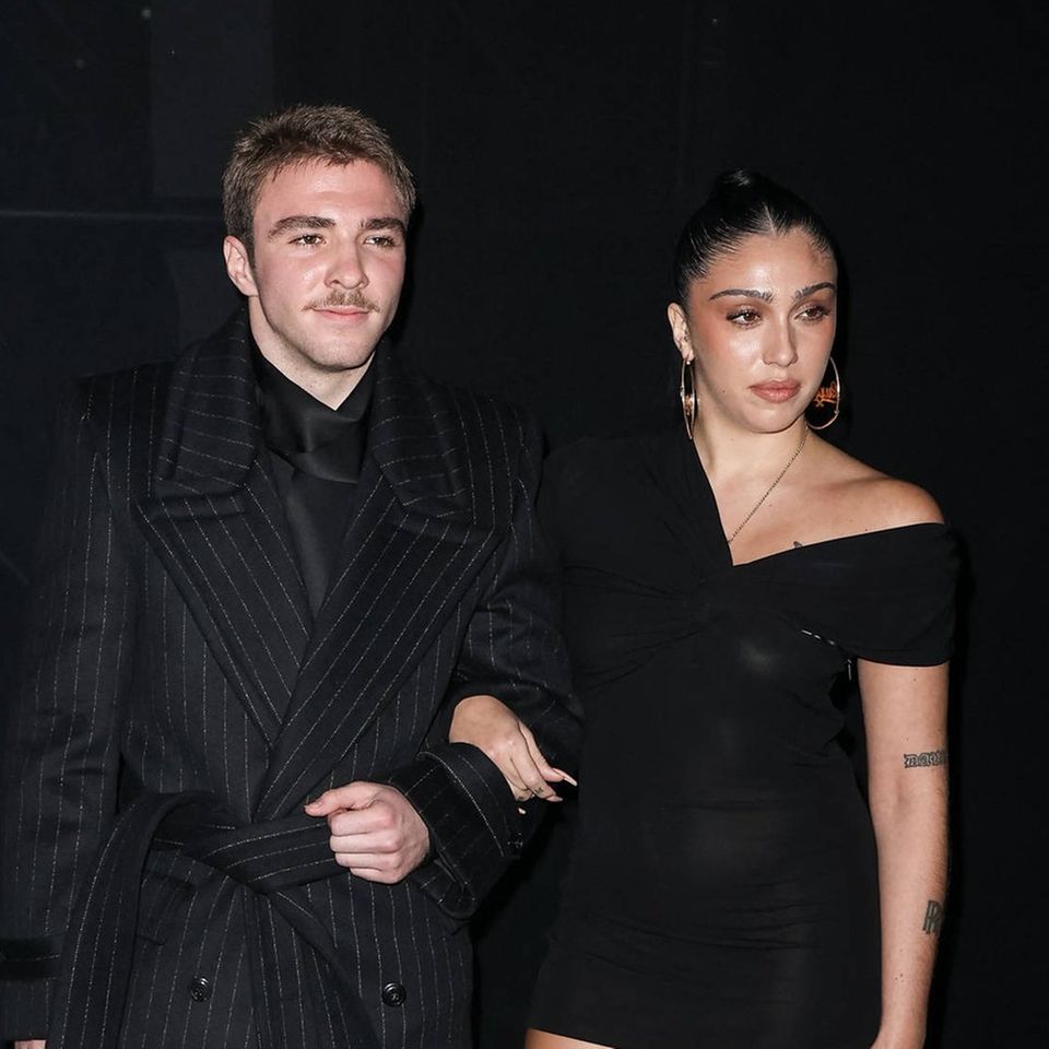 Madonnas Kinder Lourdes und Rocco bei der Paris Fashion Week.