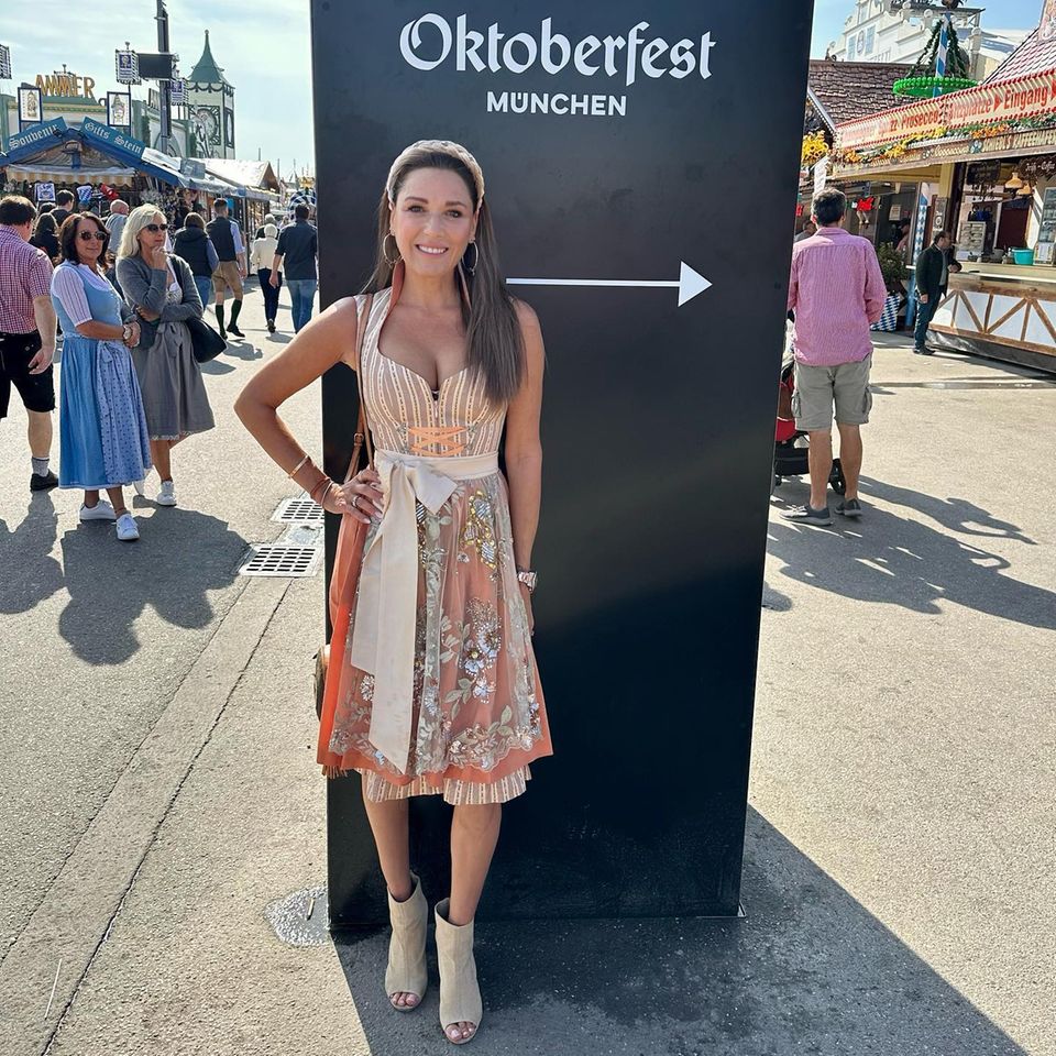 Oktoberfest 2023 Promis in schönsten Tracht auf der Wiesn