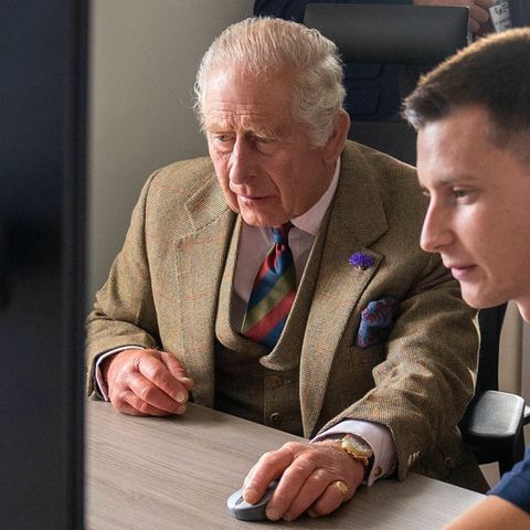 König Charles III. wurde Opfer einer Cyber-Attacke.
