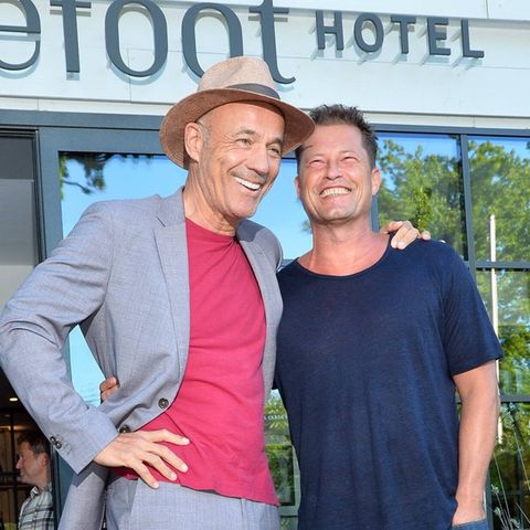 Heiner Lauterbach und Til Schweiger sind gut befreundet.