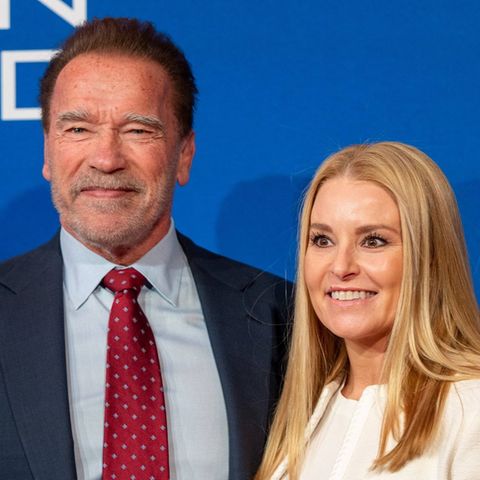 Arnold Schwarzenegger und seine Partnerin Heather Milligan.