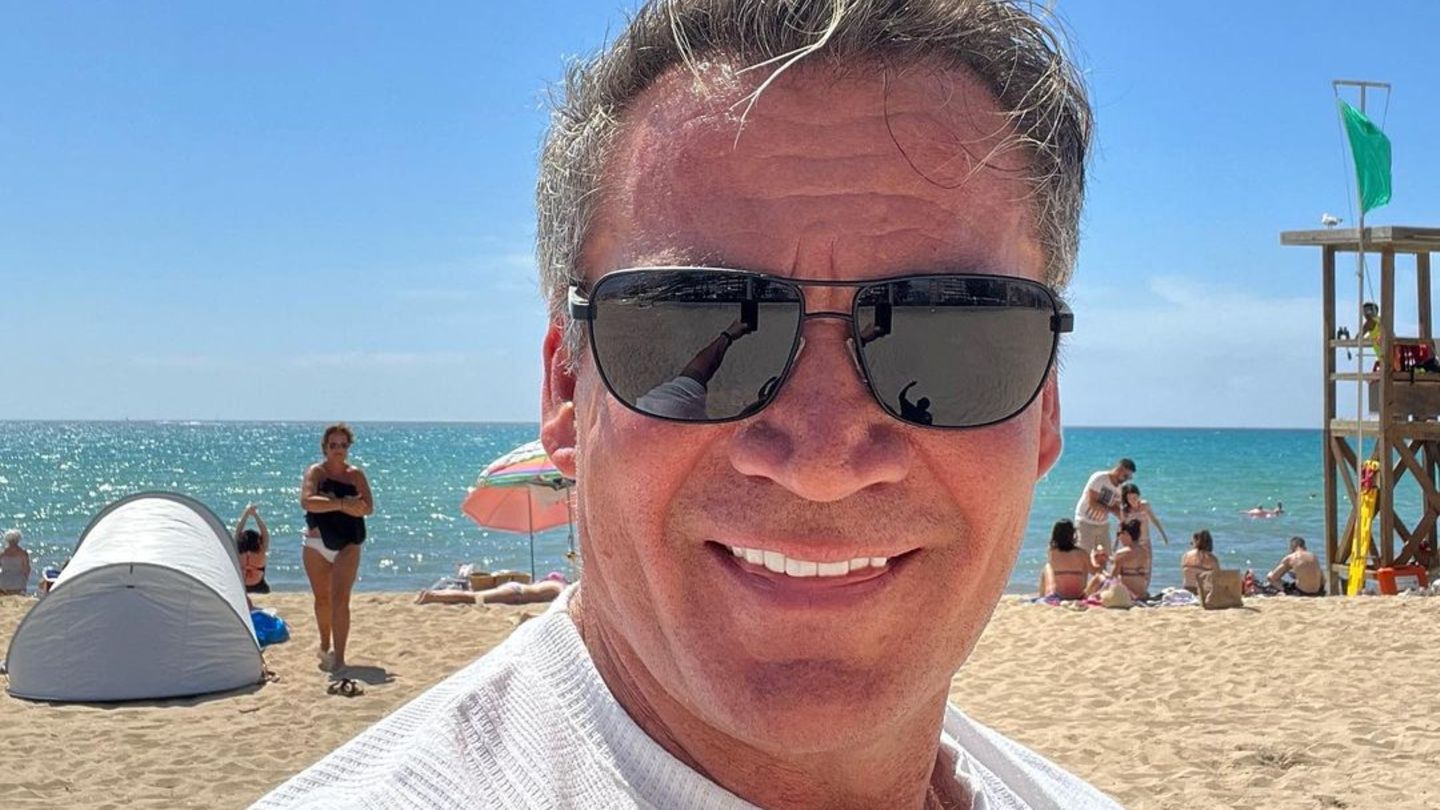 Peter Klein Seltenes Selfie! Hier zeigt er seinen Sohn Marcel