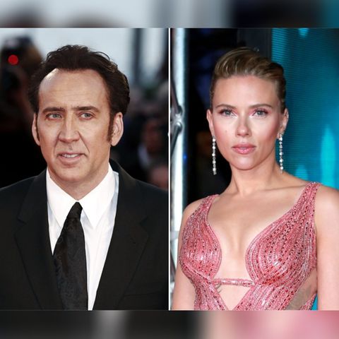 Sind offenbar kein großer KI-Freund: Nicolas Cage und Scarlett Johansson.