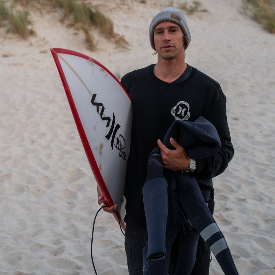 Finn Springborn ist deutscher Surfprofi.