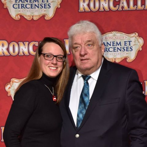 Hans Meiser mit seiner Tochter Anouk im Jahr 2016 in Köln.