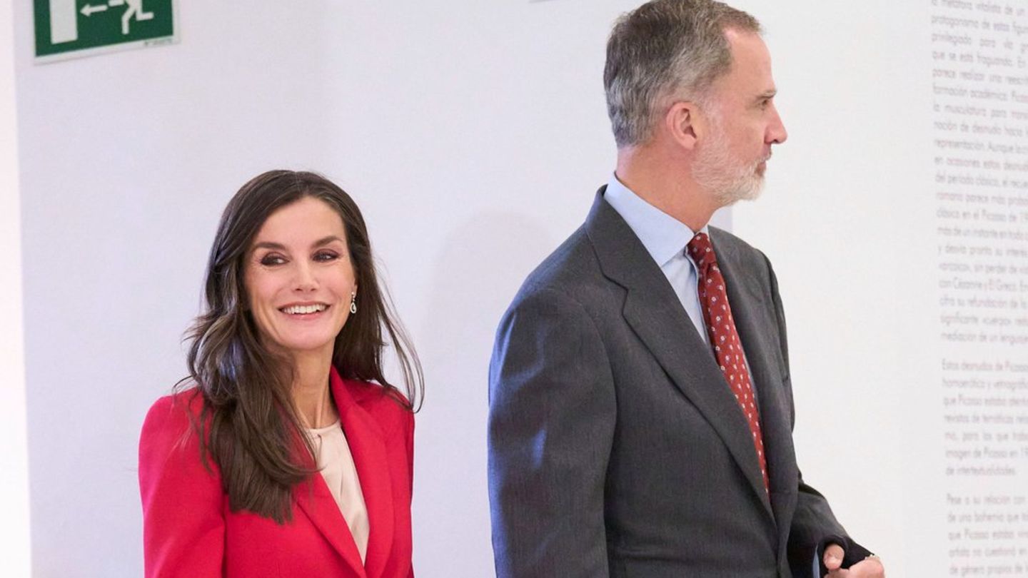 K Nigin Letizia Von Spanien Roter Power Dressing Auftritt In Madrid