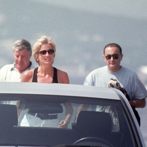 Prinzessin Diana und Dodi Al-Fayed im August 1997.