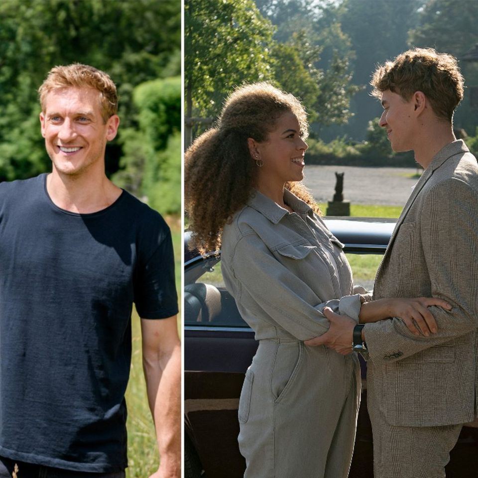 Das neue "Sturm der Liebe"-Traumtrio: Ana Alves (Soluna-Delta Kokol) steht zwischen Vincent Ritter (li.) und Philipp Brandes.