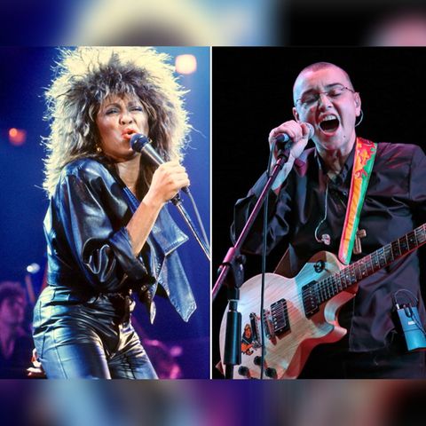 Tina Turner und Sinéad O'Connor - zwei unterschiedliche Sängerinnen mit einem jeweils großen Einfluss.