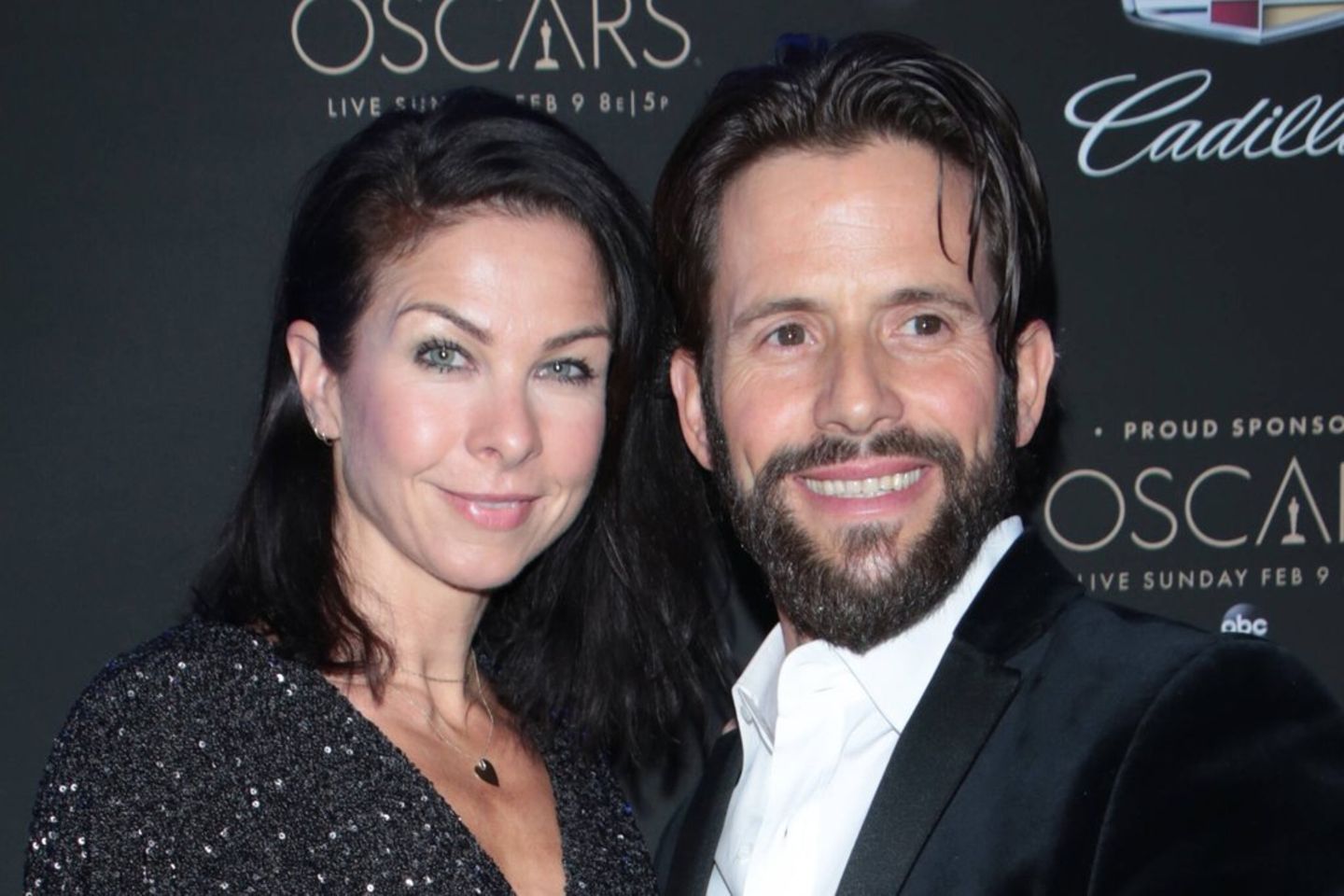 Christian Oliver und Ehefrau Jessica Klepser 2020 bei einer Party in Los Angeles.