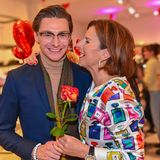 Auch Claudia Obert und ihr Liebster Max Suhr hatten ihren Valentinstag verplant und schmissen die Magic Love Party in Claudias Laden in Berlin.