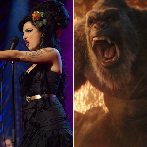Marisa Abela spielt in "Back to Black" Sängerin Amy Winehouse. Bei "Godzilla x Kong: The New Empire" stehen derweil keine Mens