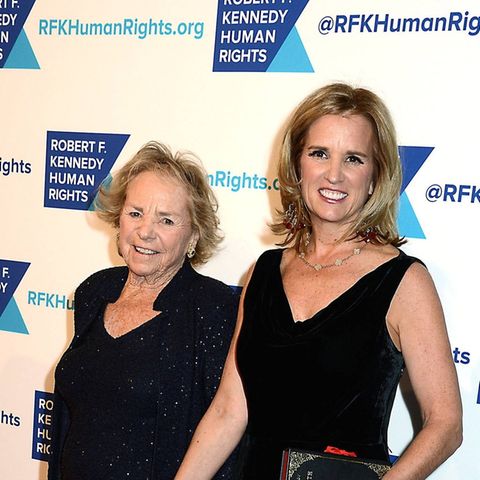 Ethel Kennedy mit ihrer Tochter Kerry im Jahr 2014.