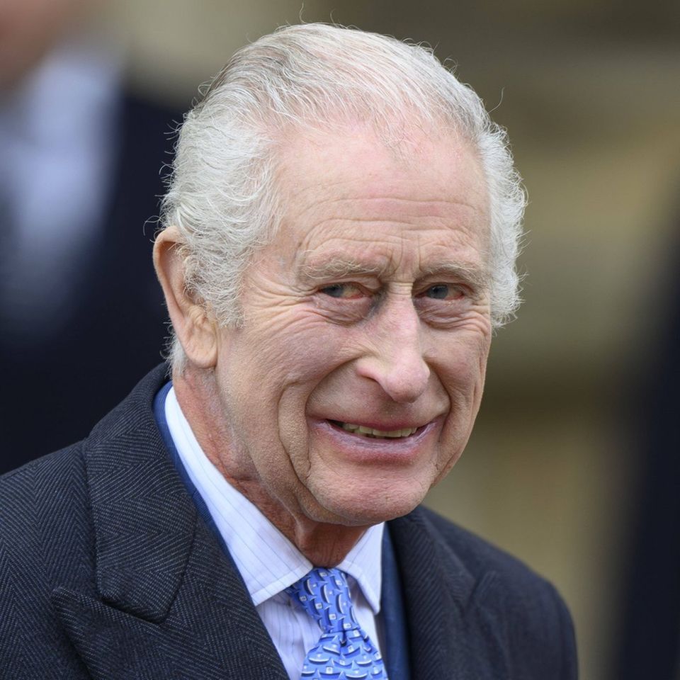 Ende März besuchte König Charles den Ostergottesdienst in Windsor.