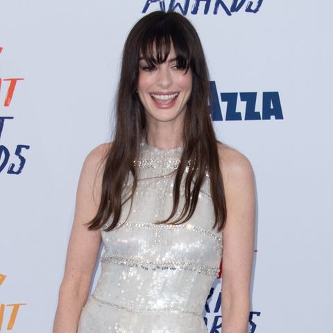 Inzwischen kann Anne Hathaway entspannt lachen - wie hier im Februar bei den Film Independent Spirit Awards in Santa Monica.