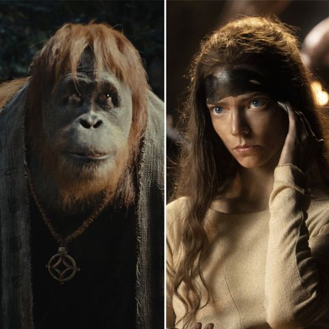 In "Planet der Affen 4" (l.) und "Furiosa: A Mad Max Saga" ist es nicht allzu gut um die menschliche Zivilisation bestellt.