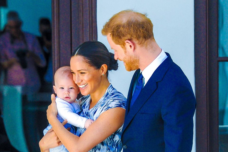 Herzogin Meghan + Prinz Harry: Das könnte sich nun für Prinz Archie ändern