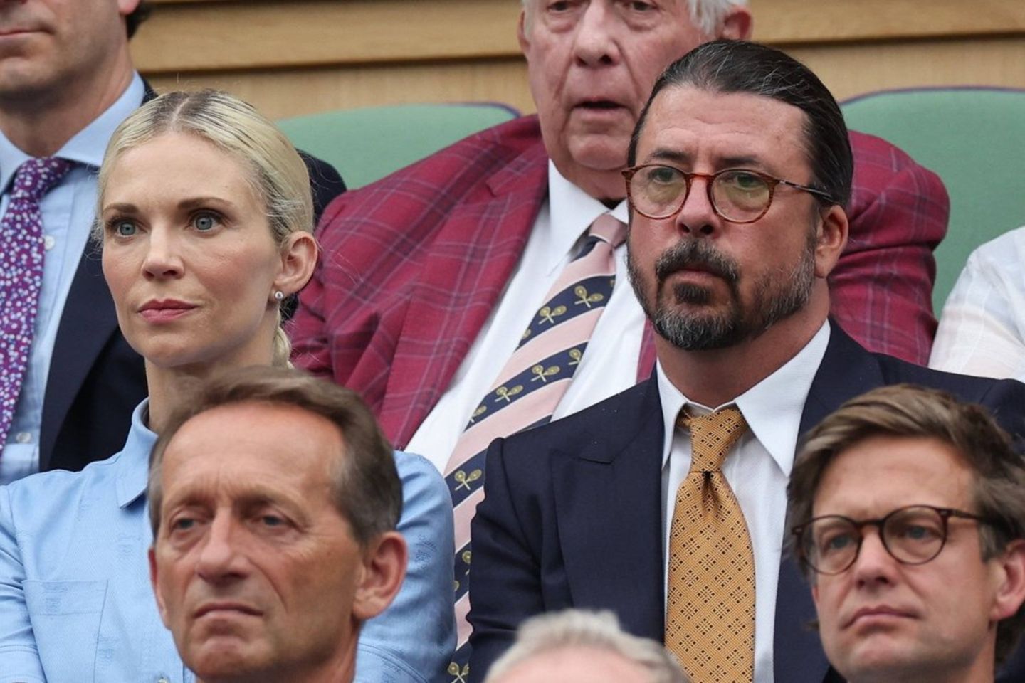 Foo-Fighters-Frontmann Dave Grohl: Völlig neuer Look in Wimbledon