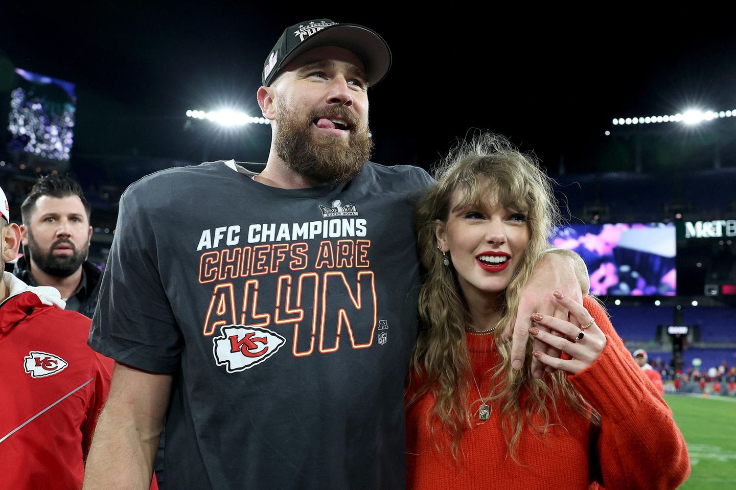 Travis Kelce and Taylor Swift