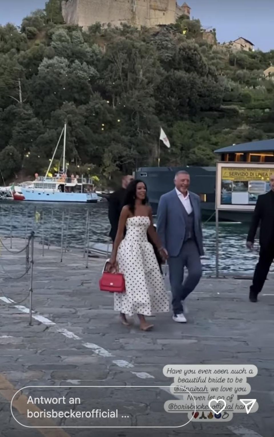 Boris Becker: Hochzeitswochenende in Portofino mit seiner Lilian